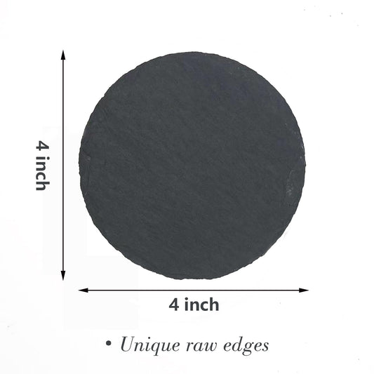 Round Slate Coaster