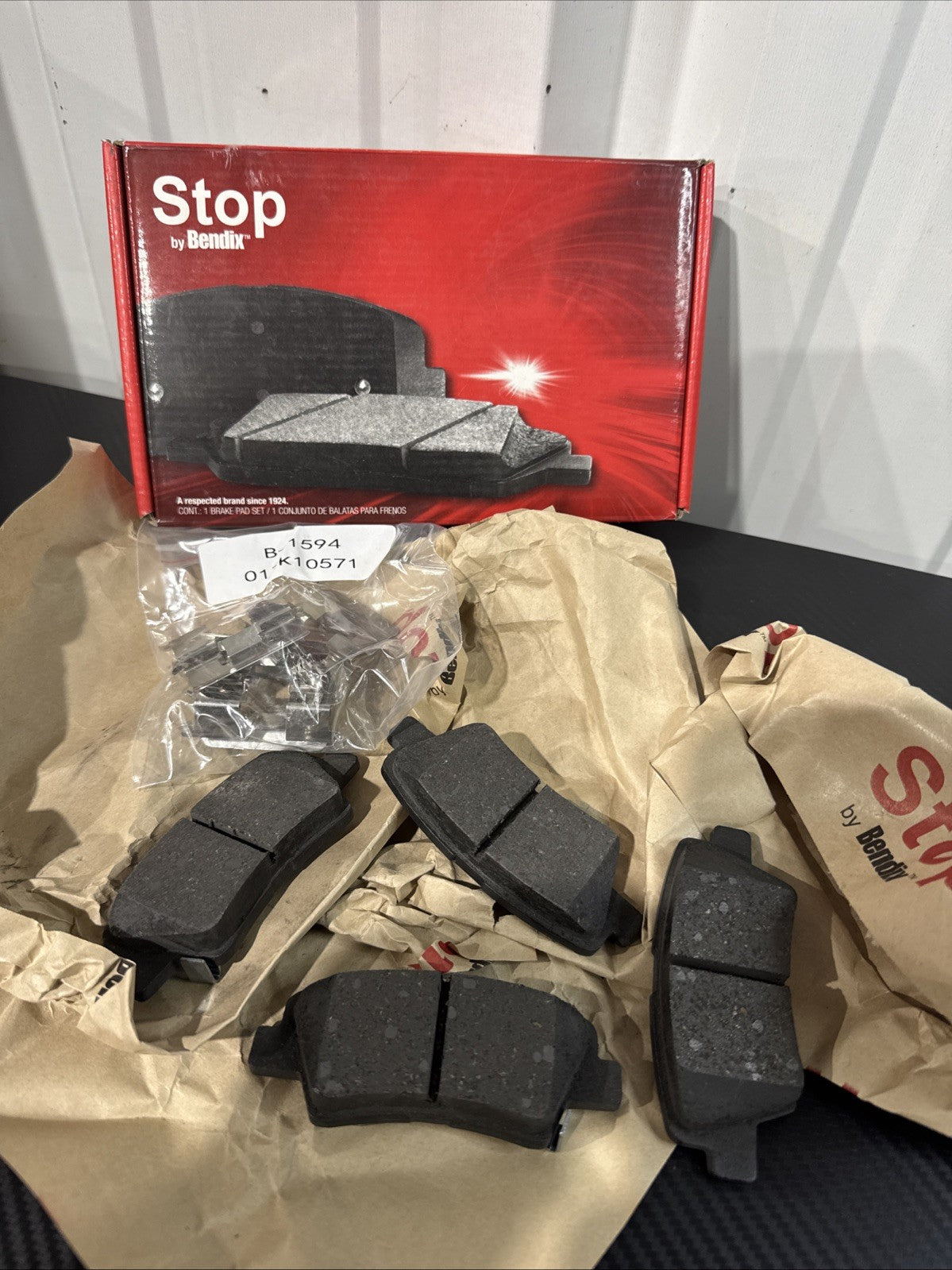 Bendix SBC1594 Disc Brake Pad Set Stop Ceramic