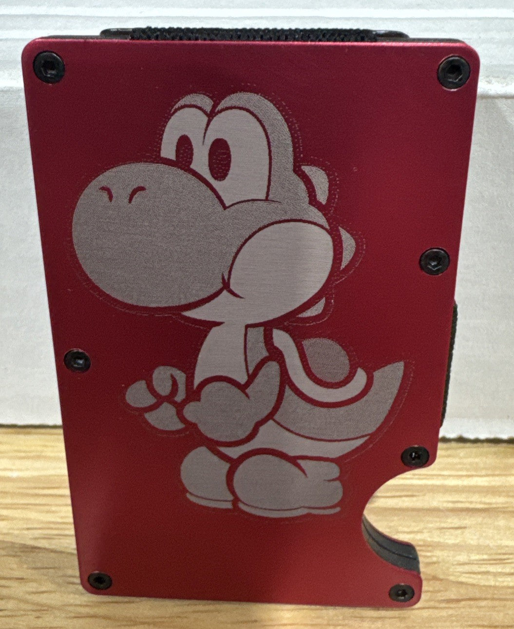 Metal Wallet - Laser Engraved - Y - RFID Blocking