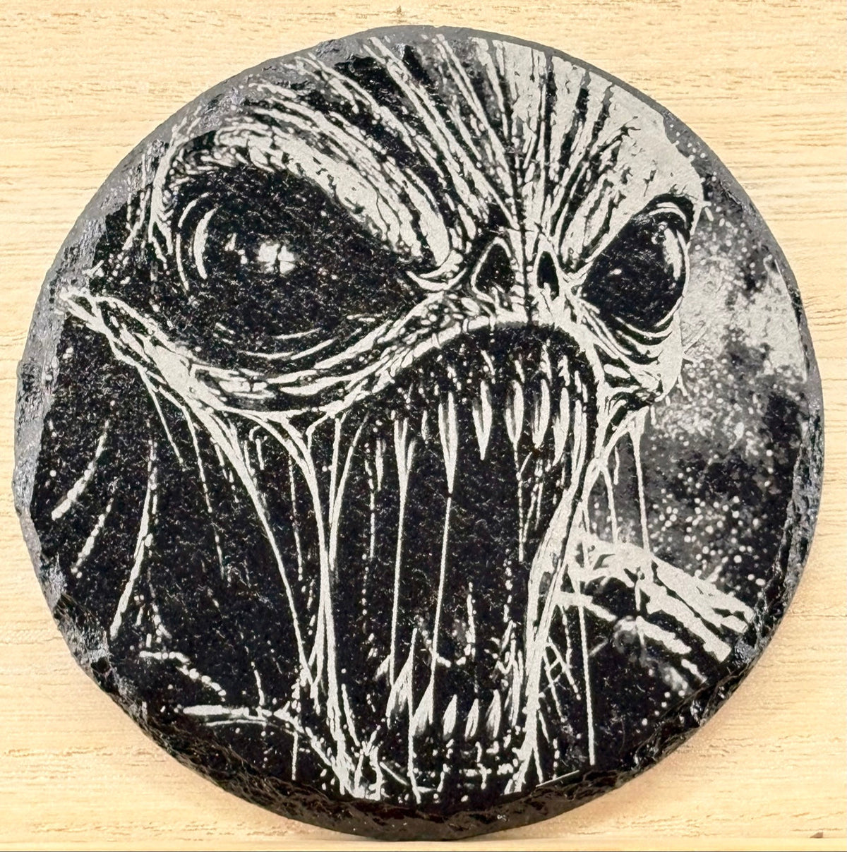 Slate Coaster - Alien Creature