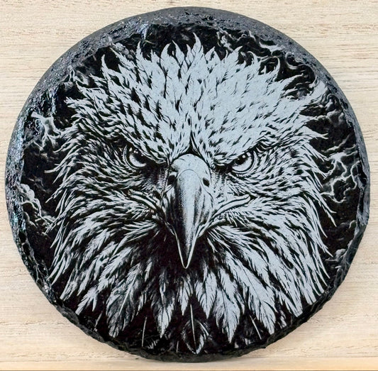 Slate Coaster - Bald Eagle