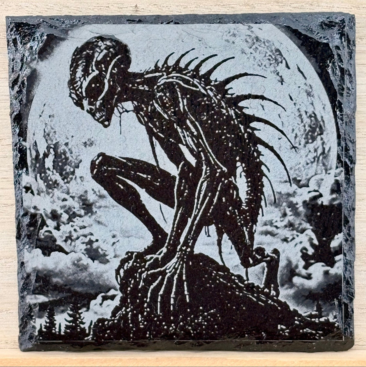 Slate Coaster - Nightmare Spawn