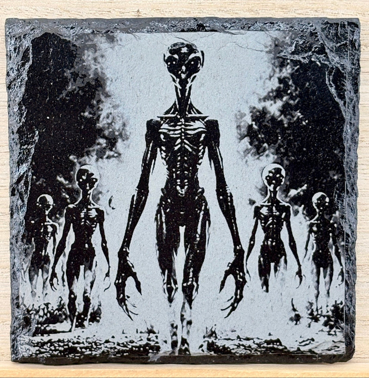 Slate Coaster - The Gathering