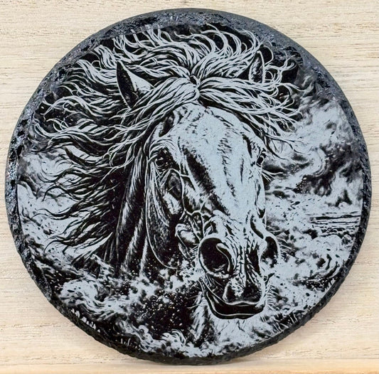Slate Coaster - Wild Horse